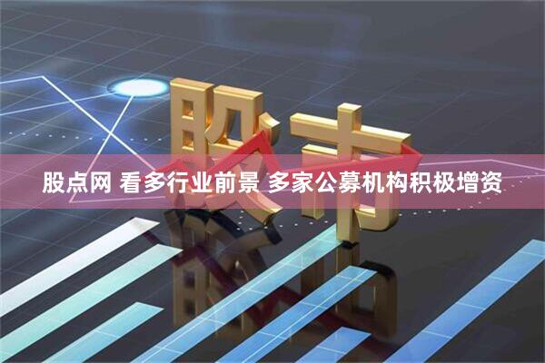 股点网 看多行业前景 多家公募机构积极增资