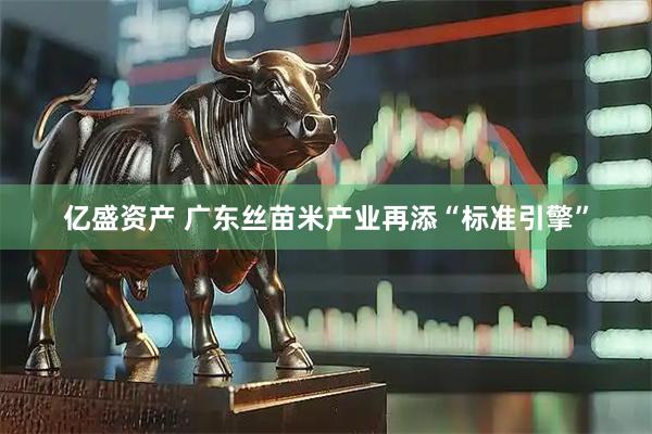 亿盛资产 广东丝苗米产业再添“标准引擎”